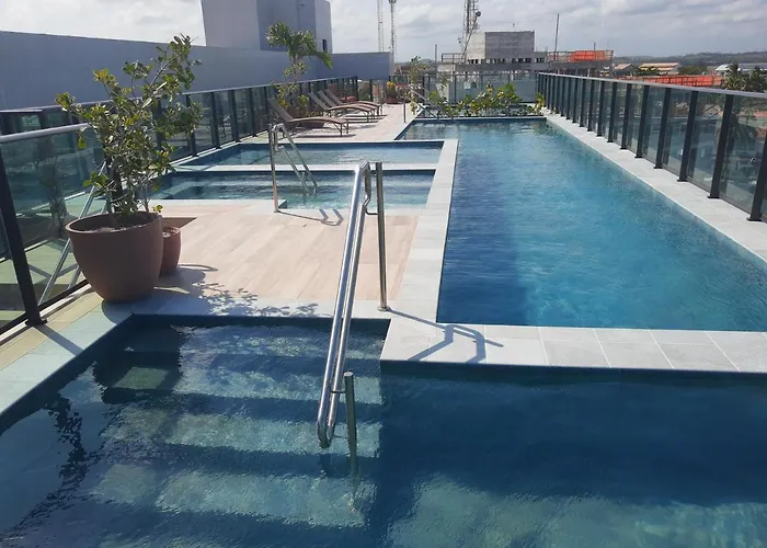 No centro de Porto de Galinhas Praia Flats Temporada - Porto Blue 03